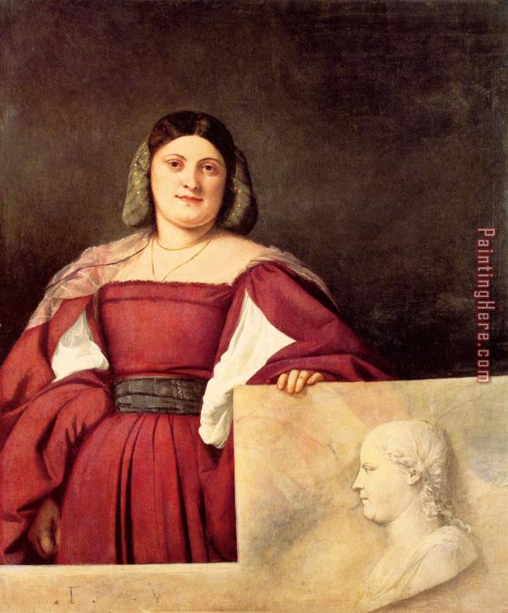 Titian Portrait of a Woman Called La Schiavona
